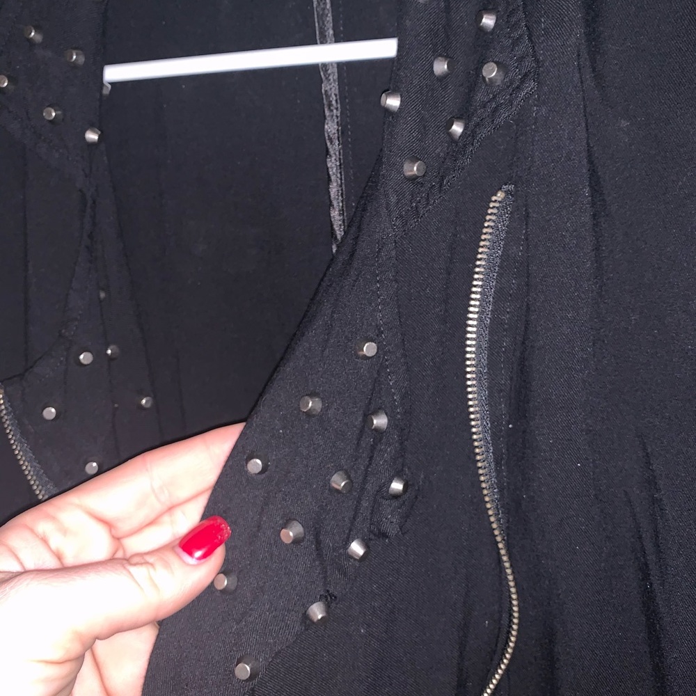 Torrid Size 2 Light Jacket With Studs - image 5